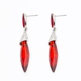 Horseeye Crystal Earring