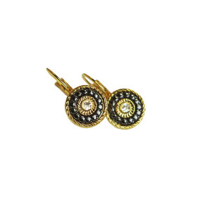 Delicate Designer Inspiration Pave Disc