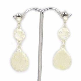 Delicate Designer Inspiration Pave Teardrop