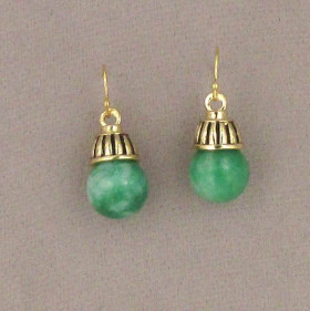 Colorful Semi-precious Stone Earrings