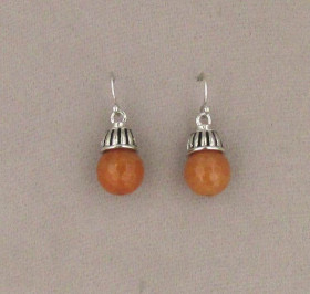 Colorful Semi-precious Stone Earrings