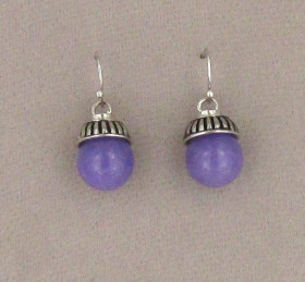 Colorful Semi-precious Stone Earrings