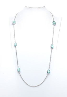 Colorful Semi-precious Stone Necklace