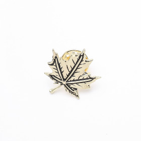 Gold Maple Leaf Pin