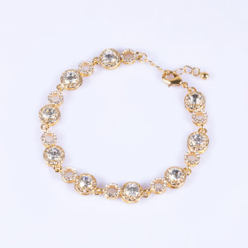 Crystal Round Shape Bracelet