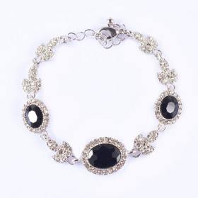 Crystal Oval Bracelet