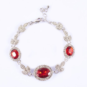 Crystal Oval Bracelet