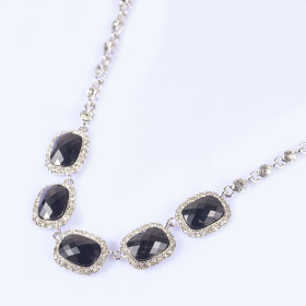 Crystal Square Necklace