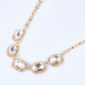 Crystal Square Necklace