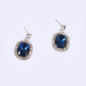Crystal Square Earring