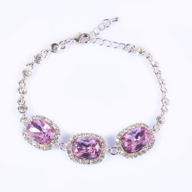 Crystal Square Bracelet