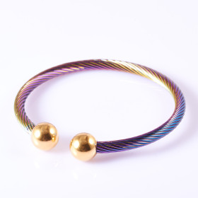 Wire Cable with Stainless Steel Cuff