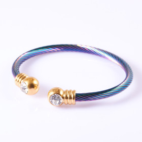 Wire Cable with Stainless Steel Cuff